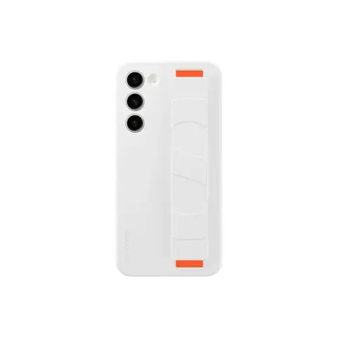 Samsung Galaxy S23+ Silicone Grip Case White