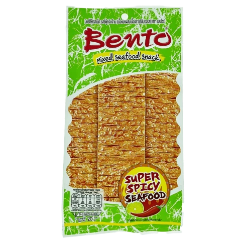 BENTO Gemischter Meeresfrüchte Snack-Super Scharf 20g