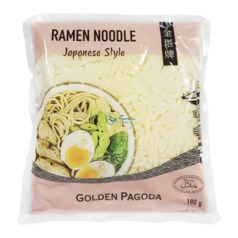 GOLDEN PAGODA PAGODE D'OR Nouilles Ramen Fraîches Style Japonais 180g