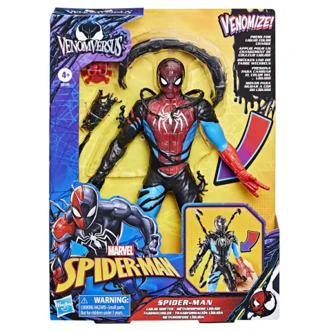 Marvel Spider-Man Venom vs Spider-Man Liquid Shifter
