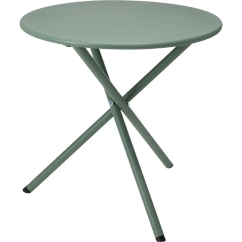 Table en acier vert D48X48Cm