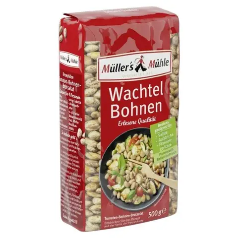 Müller’s Mühle Wachtelbohnen 500g