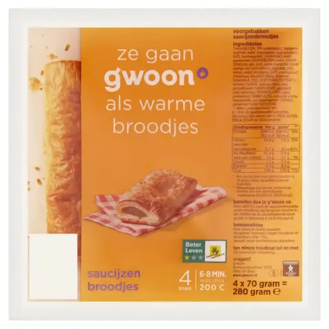 G'woon Sausage Rolls 4pcs