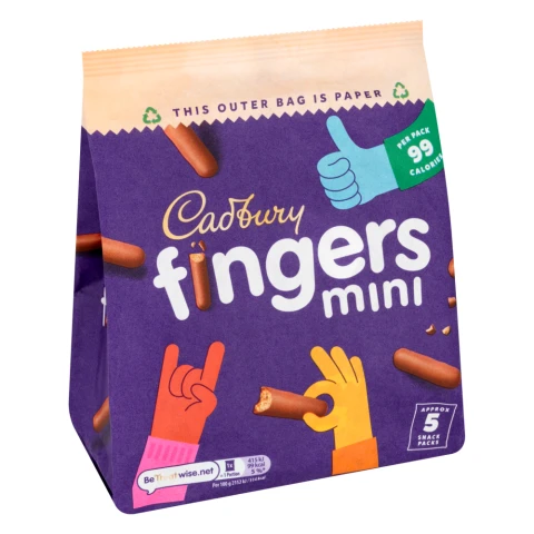 Cadbury Mini Fingers Biscuits 96.5g