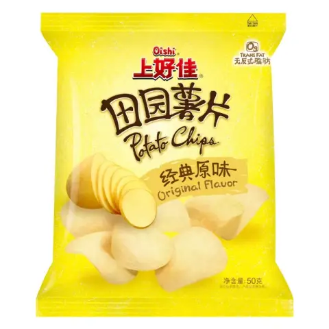 Potato Chips Original Flavor 50g 上好佳田园薯片-原味 50g