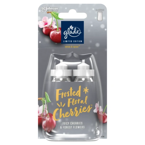 Glade Sense & Spray Air Freshener Twin Refill Frosted Floral Cherries 2x18ml