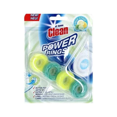 At Home Clean Toilet block - Power Rings Citrus 40 gr.