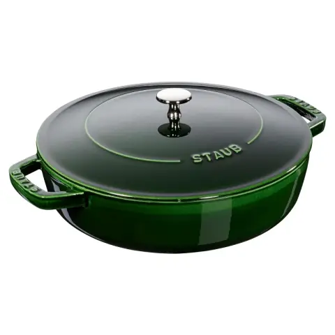 Staub Runder Gusseisen-Schmortopf mit Deckel – 28 cm – 3,7 L