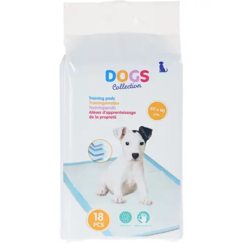 Dogs Collection Welpen-Trainingsunterlagen für Hunde, leicht zu reinigen, 60 x 90 cm, 18 Stück