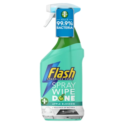 Flash Spray Wipe Done Apple Blossom Cleaning Spray 800ml