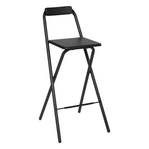 Chaise de bar Louna noire