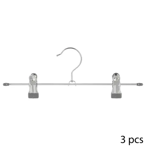 Set of 3 Metal PVC Clip Hangers