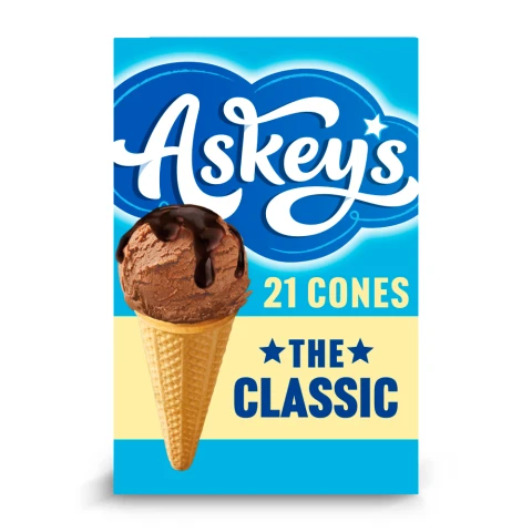 Askey's The Classic 21 Crispy Cones