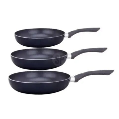 Frying Pan Aluminium Set/3pcs