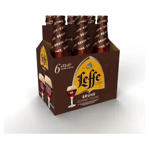 Leffe Belgisch Abdijbier Bruin 6 x 330ml