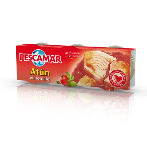 Pescamar Tonijn in Tomatensaus 3 x 80 g Turks