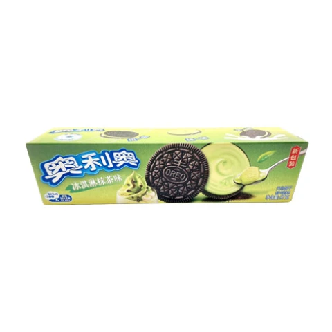 Oreo Cookies-Ice Cream & Matcha Flavoured 奧利奧餅乾-霜淇淋抹茶97g