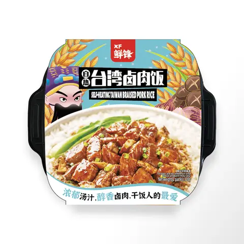 XF Self Heating Taiwan Braised Pork Rice 380g