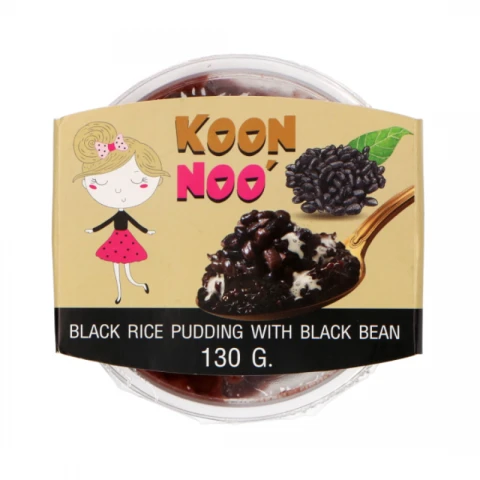 Koon Noo Black Rice Pudding with Black Bean130g