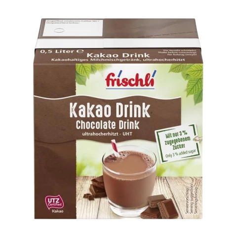 Frischli UHT-Kakaogetränk (0,3% Fett) 0,5L