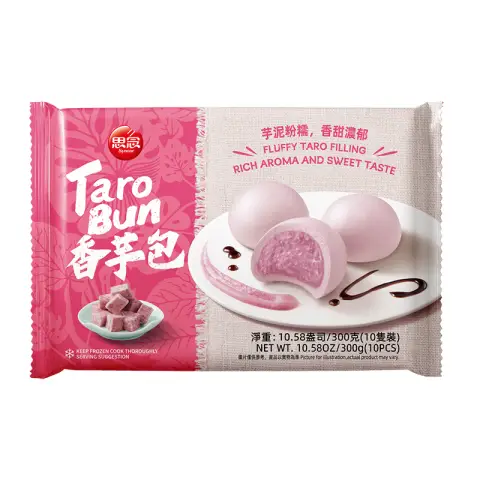 synear taro bun 300g 思念香芋包 300g