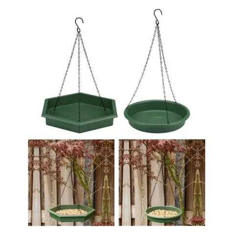 Vogelbad und Futterstelle 2er-Set