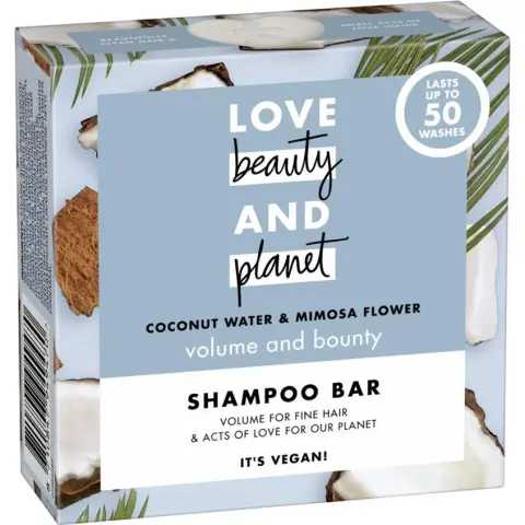 Love Beauty & Planet Shampoo Bar Volume & Bounty 90 gr
