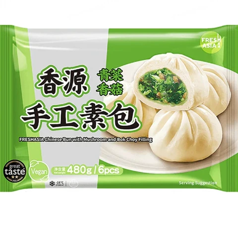 Freshasia Gemüse- und Pilzbrötchen 480g