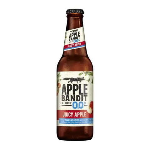 Apple Bandit Cider Juicy Apple 0.0% Fles 30 cl