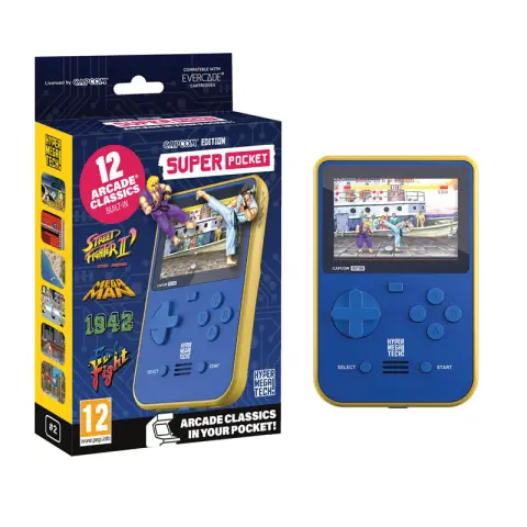 Capcom Super Pocket gaming handheld 12 games Retro Gaming Capcom - 12 Games