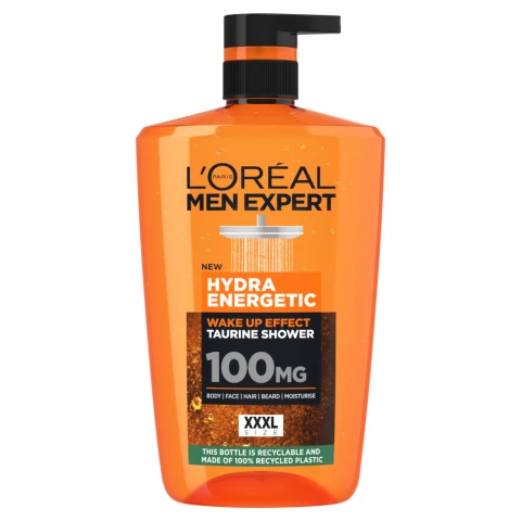 L'Oréal Men Expert Hydra Energetic Shower Gel Large XXL 1L