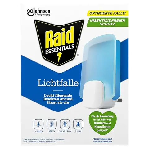 Raid Essentials Lichtfalle Original 1 Stück