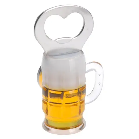 Flaschenöffner in Bierglasform