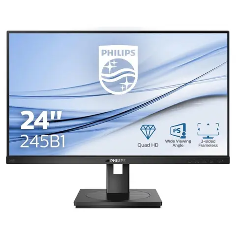 Philips 245B1/00 - Moniteur - 24" QHD IPS