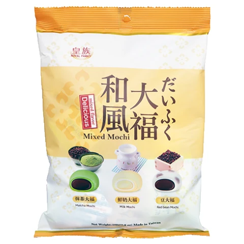 RF Mix Mochi (RBean Milk Matcha) 皇族和風大福-紅豆牛奶抹茶250g