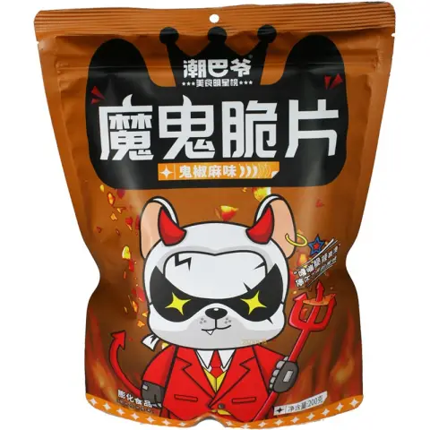 CBY Chiu Ba Shan Devil's Snacks Devil's Snacks Chilli Flavour 200g
