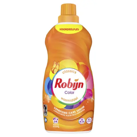 ROBIJN Small & Powerful Color Detergent 34 Washes 1.19 liters