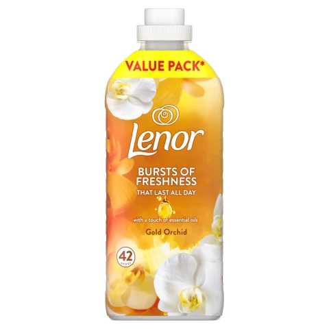 Lenor Fabric Conditioner Gold Orchid 42 Washes 1.386ml