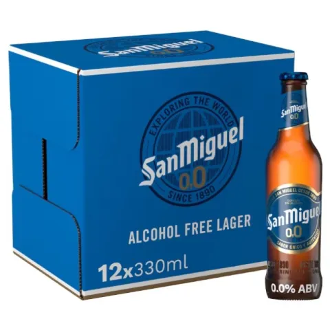 San Miguel 0.0% 12 x 330ml