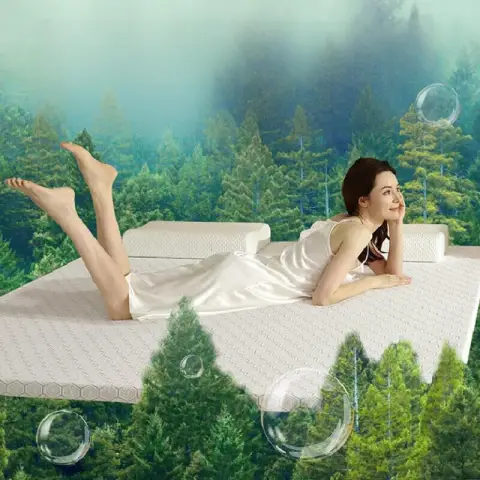 J.Zao Latex Mattress - 93% Thailand Imported Natural Latex - 70D - for Two Persons - 7.5 cm Thickened Breathable - 180x200x7.5 cm