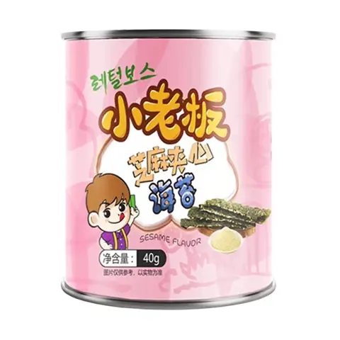 small bass sesame sandwich seaweed40g 小老板芝麻夹心海苔40g