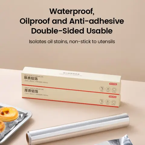 J.Zao Aluminum Foil - 20m*30cm - Baking Use 20 Meters