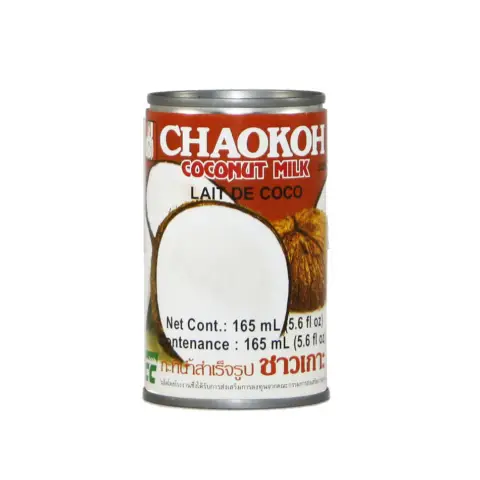 Chaokoh Coconut Milk (Lait de Coco) Tinned 165ml 查哥 椰奶（罐装） 165ml