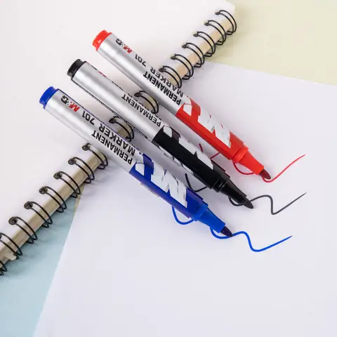 M&G permanent marker black-Round tip