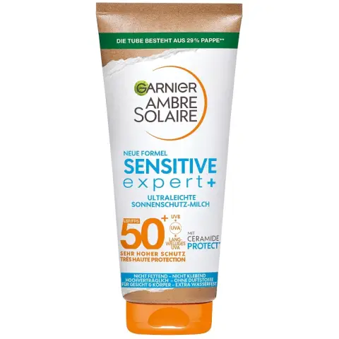 GARNIER Ambre Solaire Sensitive expert+ LSF 50+ Sehr hoher Schutz 175 ml
