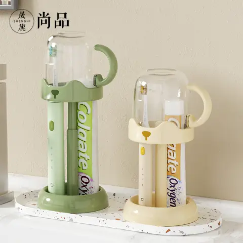 SNSP Bathroom Creative Minimalist Toothbrush Holder