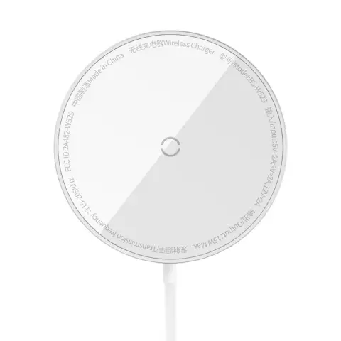 Baseus Simple Mini3 Induktionsladegerät 15W silber