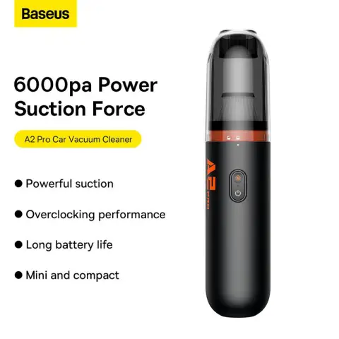 Baseus A2Pro Autostaubsauger (6000pa) Schwarz