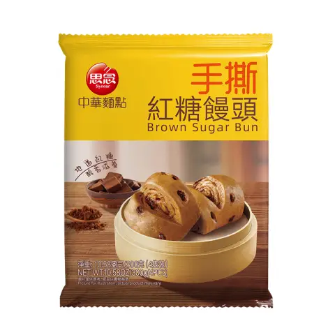 synear brown sugar bun 300g 思念手撕红糖馒头300g