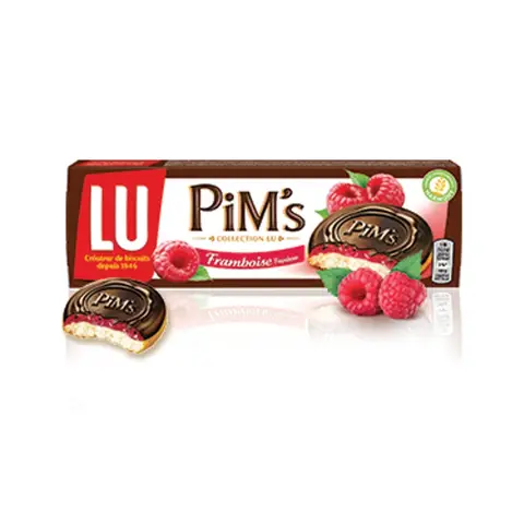 LU Pim's Biscuits à la framboise 150 g